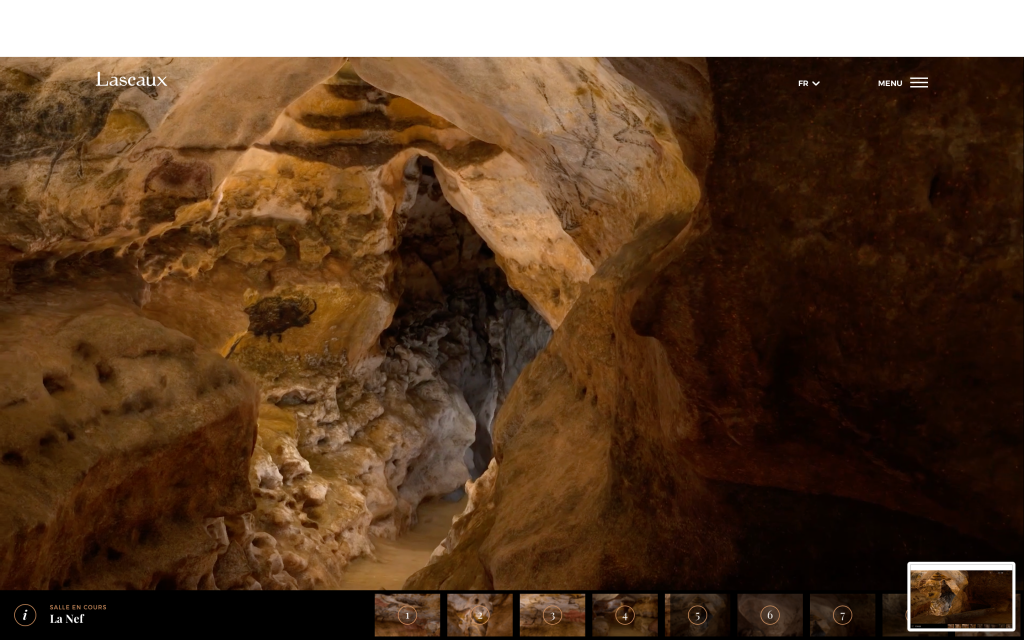 Visite virtuelle : La grotte de Lascaux